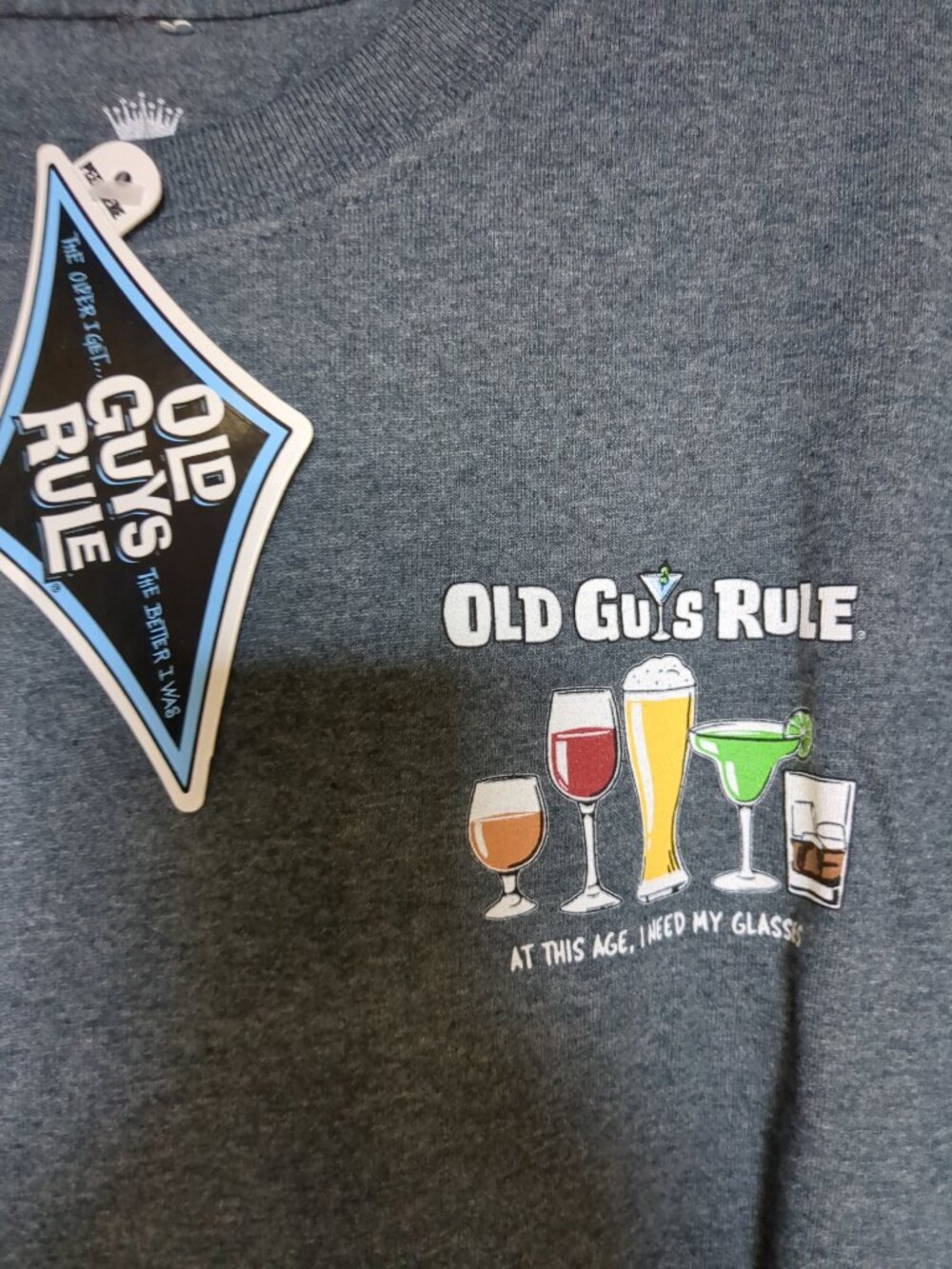 Old Guys Rule Short Sleeve T-Shirt - Picture 2 of 7